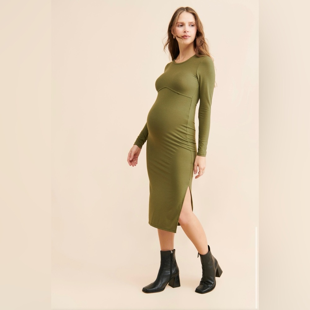 Maternity Ginnia Jersey Midi Dress Vero Moda